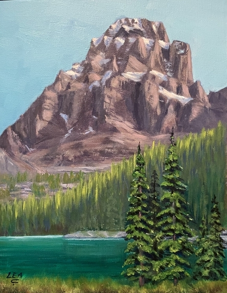 Mount Huber, from Lake O'Hara