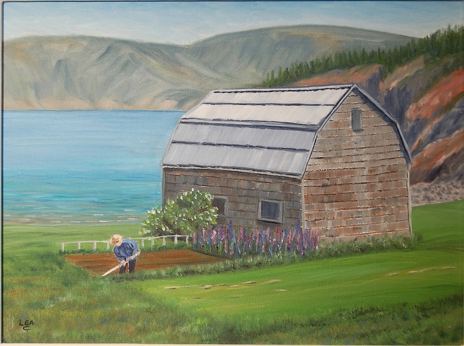 Tending The Land oils