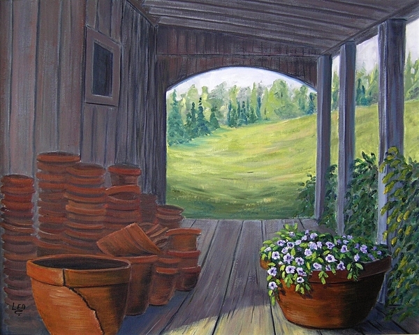 Pot Shed,TangledGardens,NovaScotia