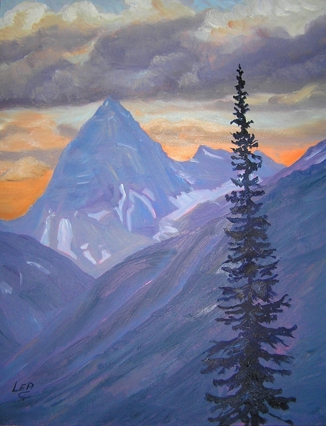 Touching The Clouds,Mount Sir Donald