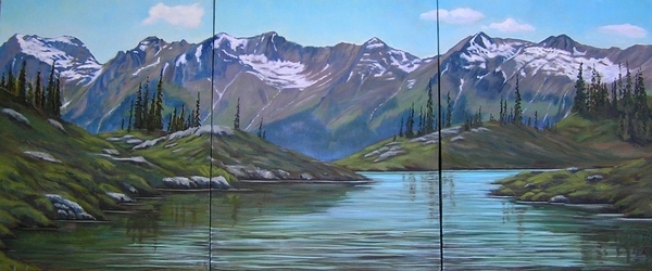 Honeymoon Lake , Selkirk Mountain Experience