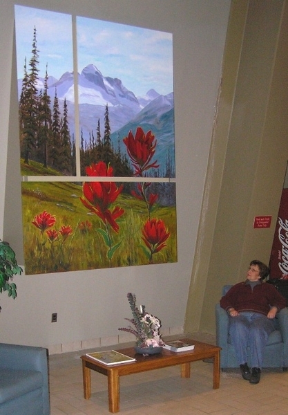 BC  hydro tryptych